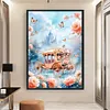 Carriage-11CT Stamped Cross Stitch 40*60cm  tapestrymarket