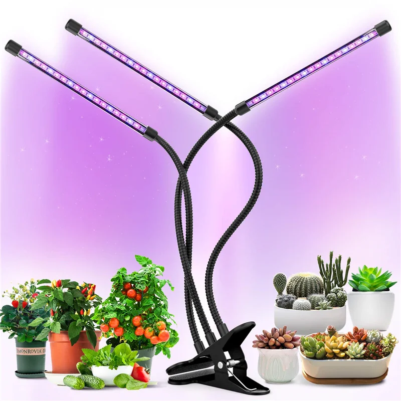 Grow Lights Plant Light for Indoor Plants Lamps Auto ON/Off Timer LED Grow Light、、sdecorshop