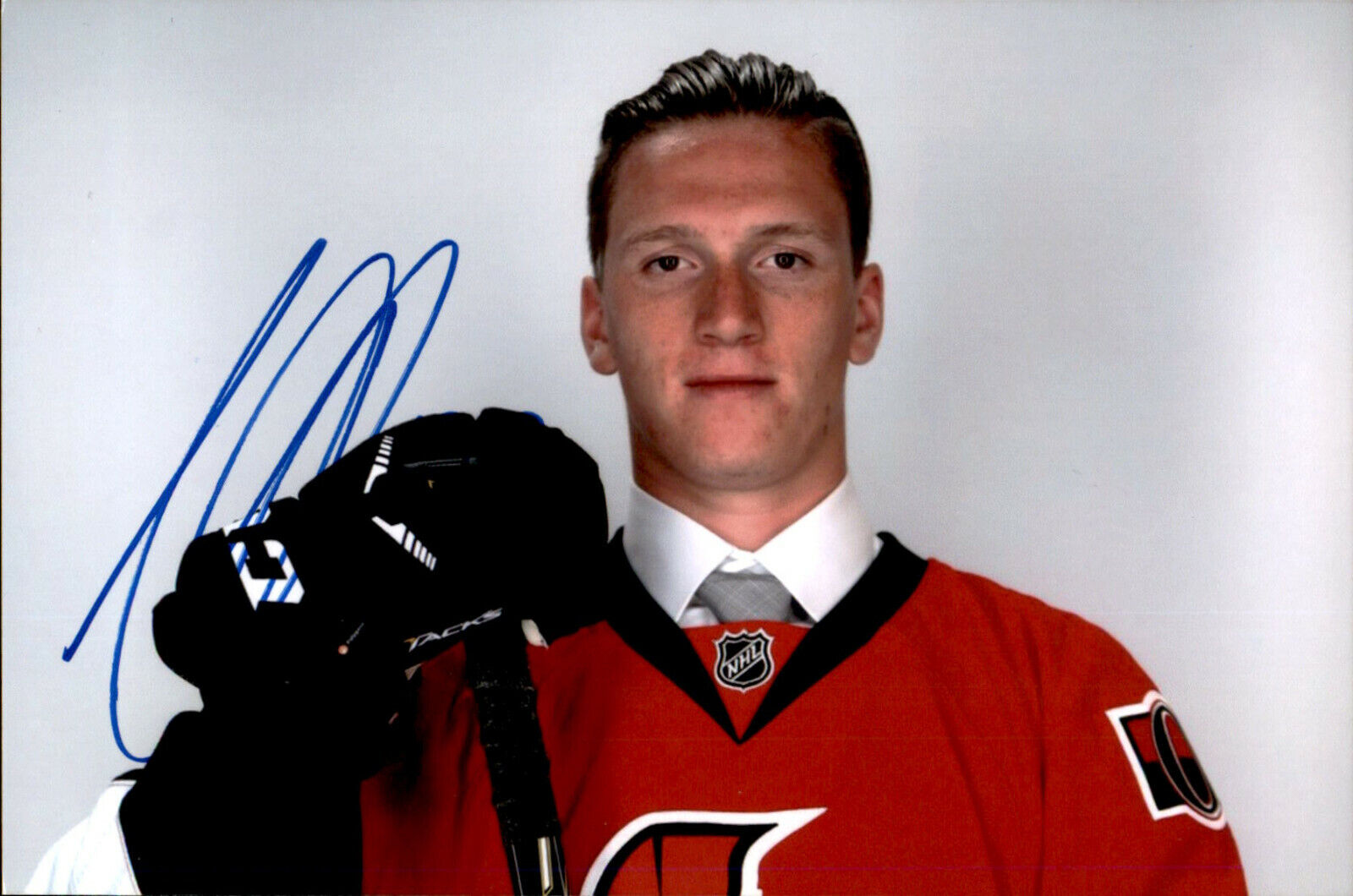 Thomas Chabot SIGNED autographed 4x6 Photo Poster painting OTTAWA SENATORS #2