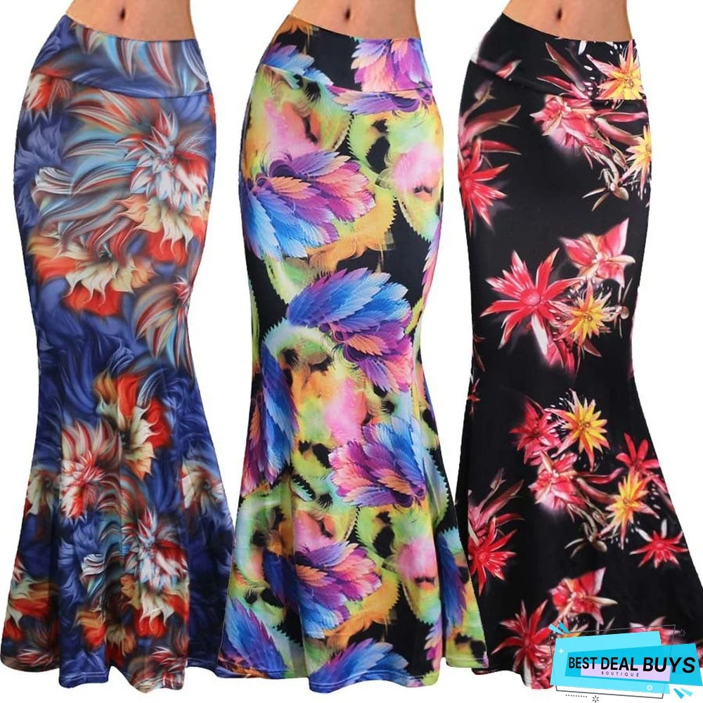 Half Skirt Women's New High Waist Elastic Bag Hip Skirt