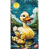 Yellow Duck-Full Round Diamond Painting(40x70cm)