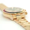 Rolex Yellow Gold Dyatona Rainbow Watch Ref . 116598