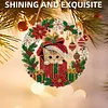 Crystal Dot Art Light Catcher Kit Kitten Christmas 9.45x9.45in