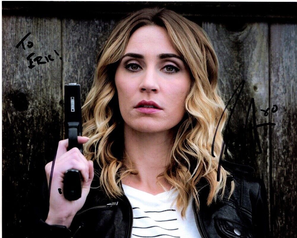 TO ERIC - Jessica Harmon Signed Black Christmas - iZombie 8x10 inch Photo Poster painting