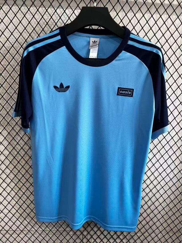 2025-26 adidas Oasis Blue Jersey - Fan Edition