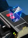 2Pcs Headlight & Taillight Bike Front Lamp Waterproof 4 Modes Bicycle Flashlight