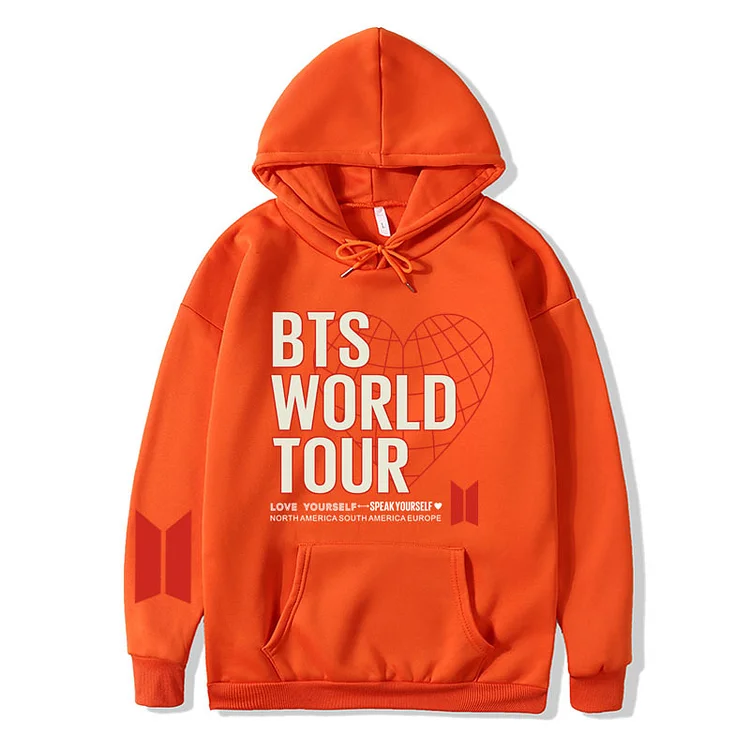 Bts world tour on sale love yourself hoodie