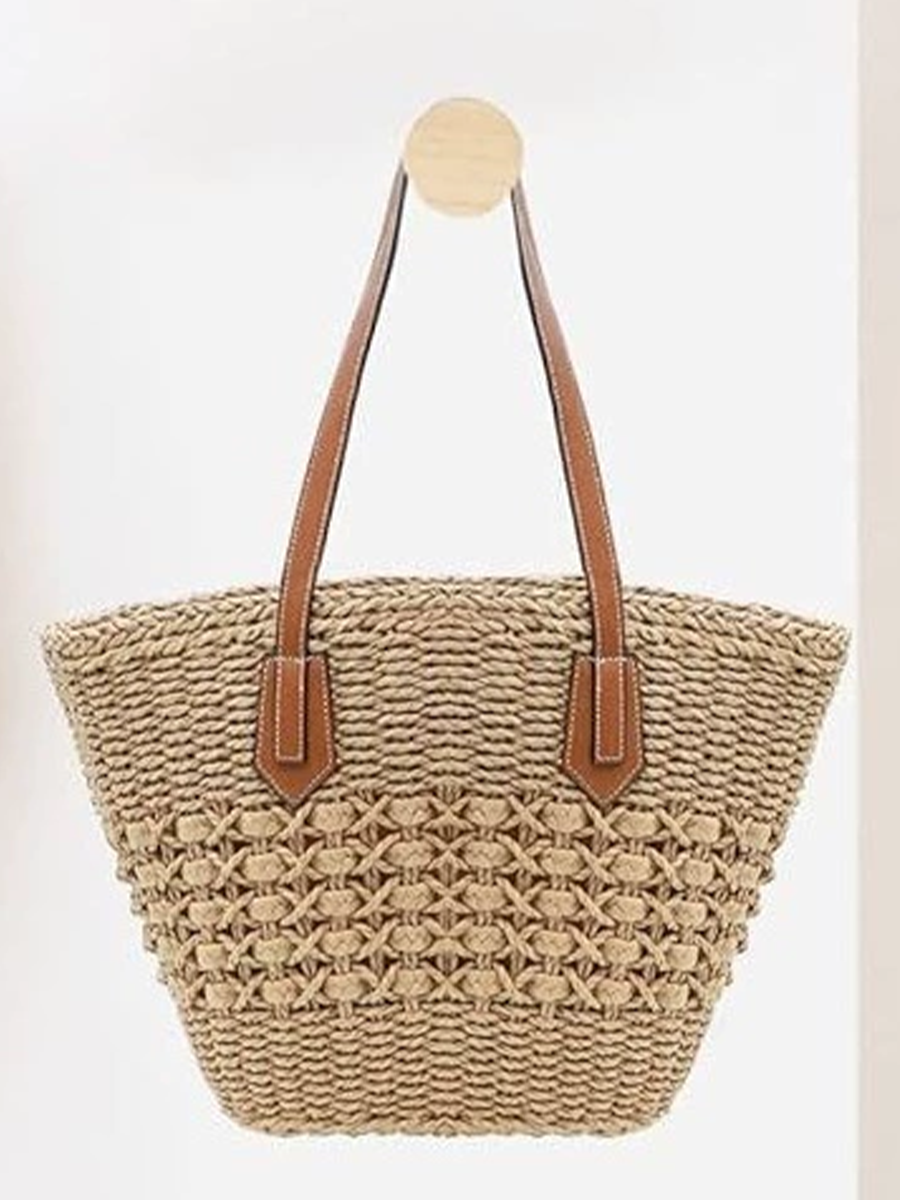 Women's Versatile Hand-woven Shoulder Handbag MDA0427H4T