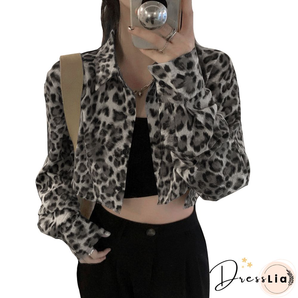 Striped Streetwear Korean Fashion Cropped Jackets Autumn Long Sleeve Turn Down Collar Bomber Jacket Womens Outwear