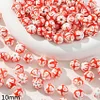 Red Serie Ceramic Beads DIY Bracelet Necklace Accessories