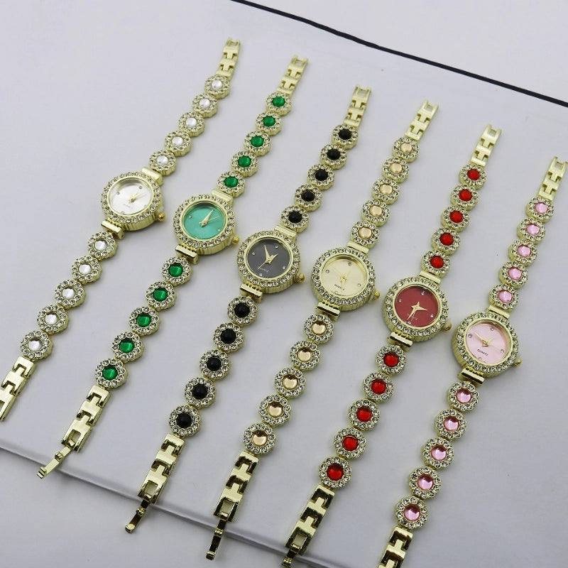 Casual Round Jewelry Buckle Quartz Women’s Watches