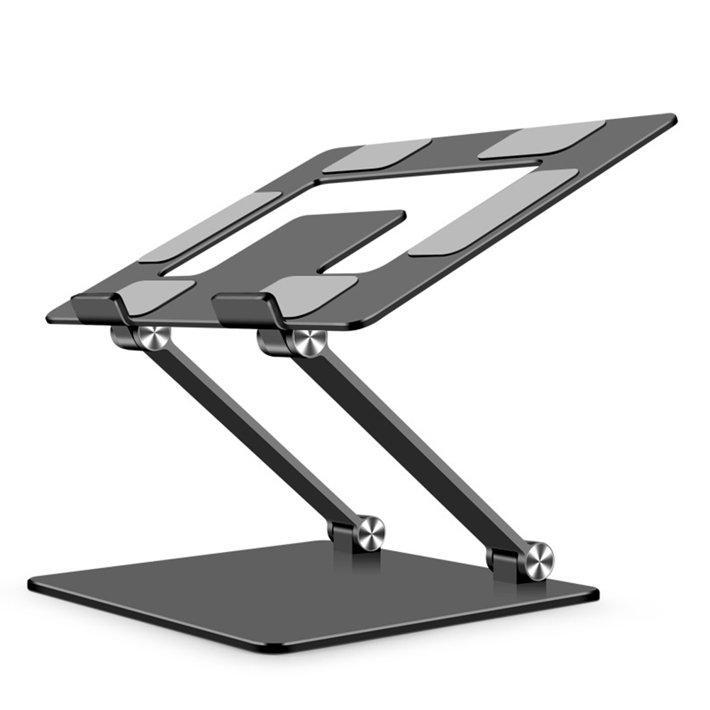 

Portable Foldable Laptop Stand Aluminium Alloy Notebook PC Holder, Grey, 501 Original