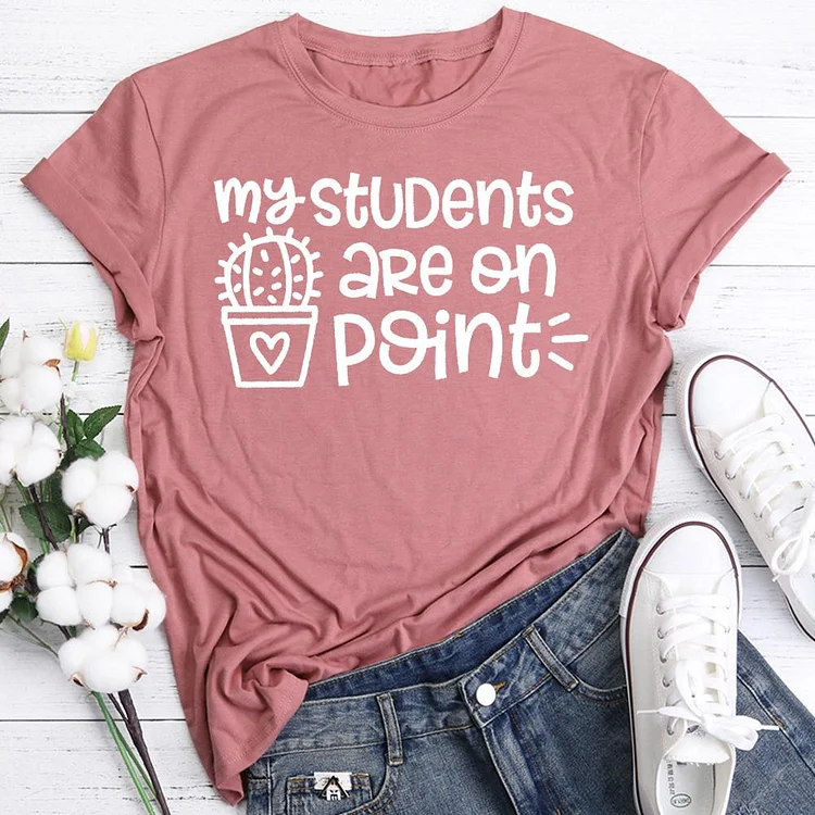 ANB - My students are point Book Lovers Tee -06742