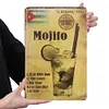 Mojito - Panneaux en &eacute;tain m&eacute;tallique(20*30cm/30*40cm)
