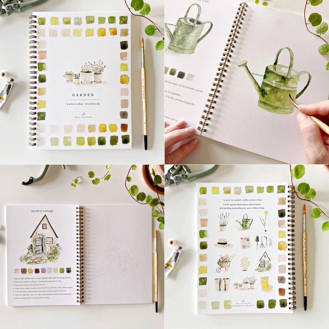 Emily Lex Watercolor Workbook