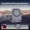 2026 New Ultra-Thin Magnetic Car Phone Holder | Multifunctional Folding Car Navigation Center Console Phone Support