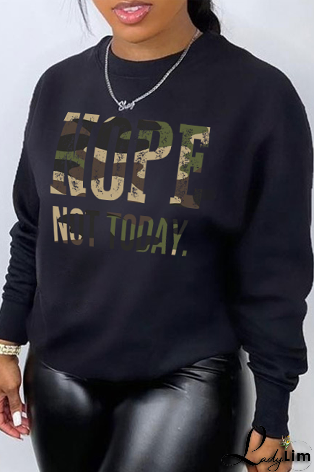 Yellow Casual Street Print Patchwork Letter O Neck Tops