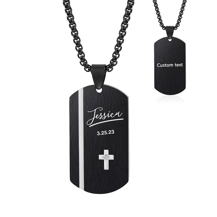 Collier Homme Personnalisable main image 1