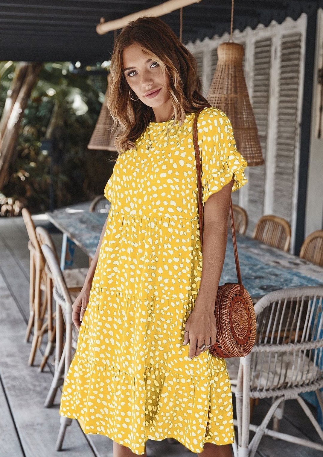 Light Up My Life Dress YELLOW August Lemonade August Lemonade