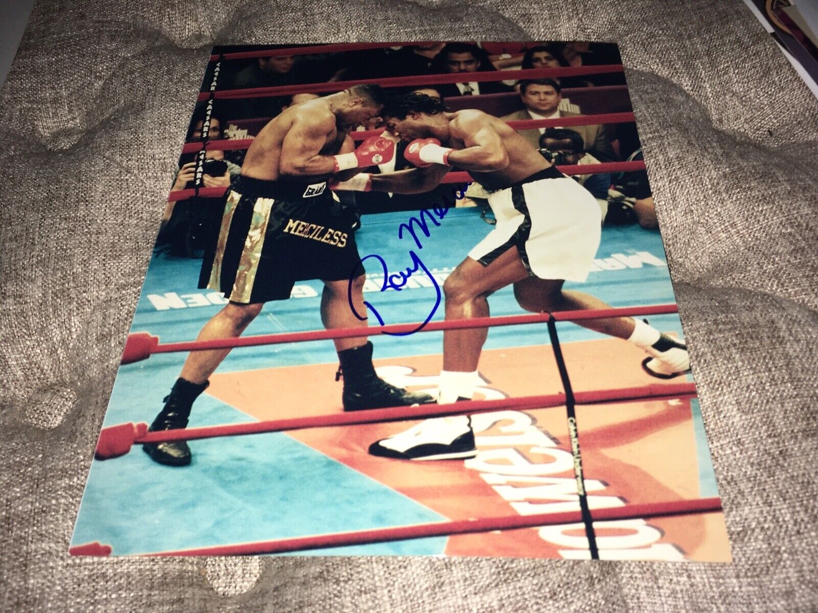 Ray Mercer Boxing Signed 8 x 10