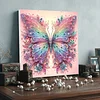Framed Diamond Painting - Special Shaped - Butterfly (25x25cm)