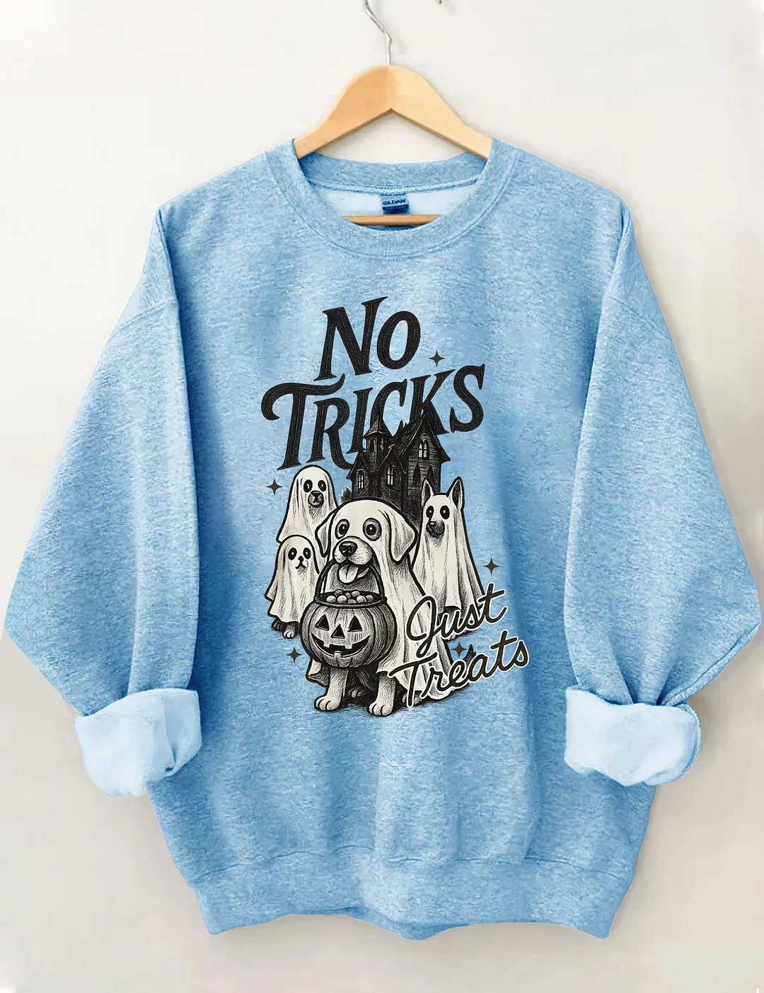 No Tricks Just Treats Sweatshirt