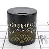 Decorative Solar Mandala Lights Waterproof Solar Powered Deck Step Wall Lights for Garden Post Patio Backyard Yard Decor