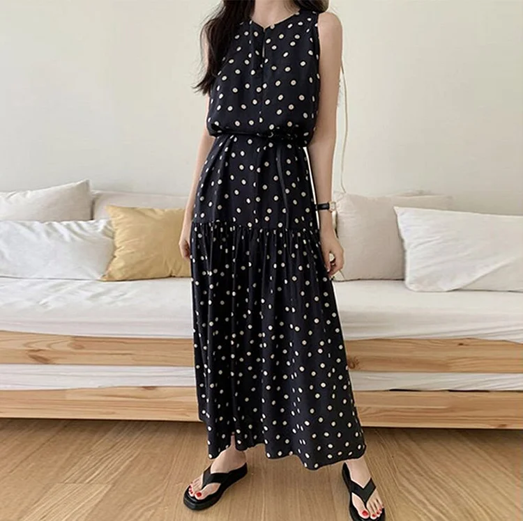Cotton-Blend Holiday A-Line Dresses QueenFunky