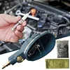 Aluminum Spark Plug Cleaner Sandblaster Automotive Tools Universal Sand Blasting Sparks Plugs with Brasive Material for Most Motorcycle Lawn Mower Cars