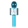  Kids Microphones for Singing Wireless Handheld Microphones & Music Player/Speaker with 5 Voice Changers Echo Volume Recording Function for Birthday Gifts 