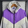2023/2024 Argentina Windbreaker(White-Purple)Football Shirt 1:1 Thai Quality