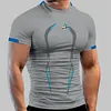 Gioiacombo&trade; T-shirt a maniche corte da uomo di moda sportiva estiva ad asciugatura rapida