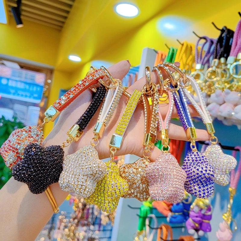 Cute Star Czech Diamond Women’s Keychain