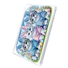 2pcs DIY 5d Diamond Painting Acryl Schmuckschatulle Kit Geschenk f&uuml;r Erwachsene (Katze)