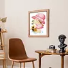 House-Partial 9CT Stamped Cross Stitch Bead Embroidery 17*20cm