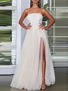 Sexy Spaghetti-Neck Solid Color Split-Joint Split-Side Backless Evening Maxi Dress
