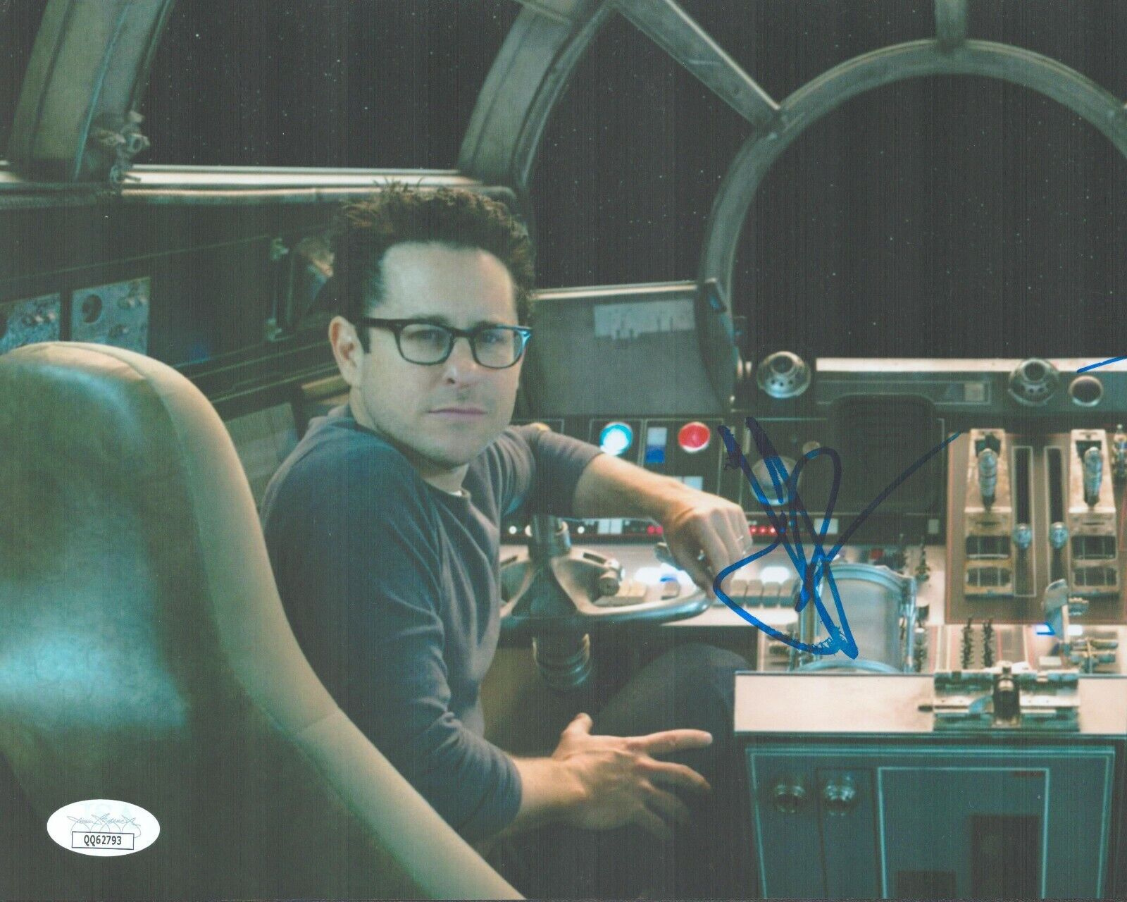 JJ ABRAMS Signed STAR WARS FORCE AWAKENS 8x10 Photo Poster painting Autograph JSA COA Cert