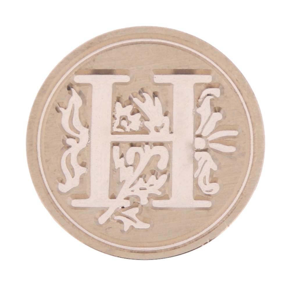 

25MM Alphabets-H Sealing Wax Stamp Head, 501 Original