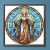 【Clearance Sale】Jesus Virgin Glass Painting-Paint by Numbers Acrylic Painting 40*40CM