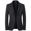 Men's New Winter Stretchy, Iron-free, Trendy Slim Fit Blazer