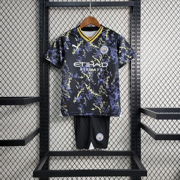 2023/2024 Kids Size Manchester City Special Edition Football Shirt 1:1 Thai Quality