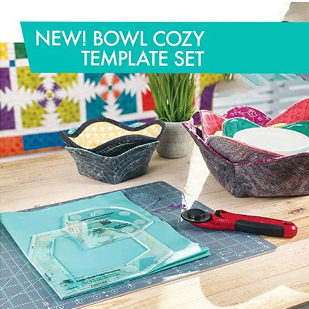 Bowl Cozy Template Cutting Ruler Set 