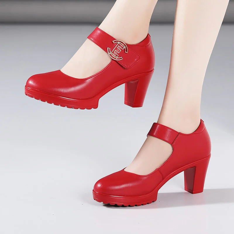 Breakj High Heel 12Cm Cheongsam Model Catwalk Shoes Women's Thick Soles Waterproof Platform Silver Round Head Stage Performance Shoes Women's Singles Shoes