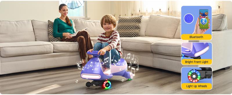 Product Introduction of FanttikRide N7 Electric Wiggle Car with Pedal, Ride on Toy 6