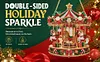 Xmas Carousel Diamond Painting Ornament DIY Pendant Kit 9.45x9.45in