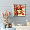 Diamond Painting-DIY Full Round Drill Owl