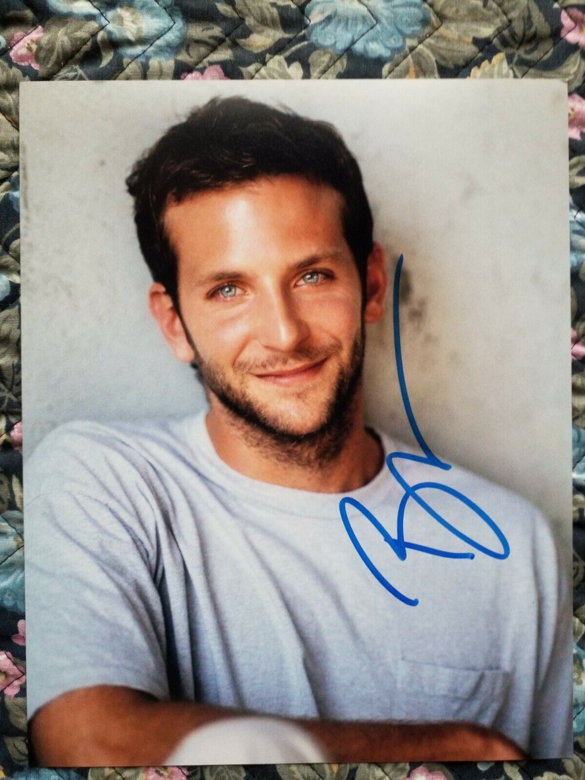 Bradley Cooper Authentic Signed Celebrity 8x10 Photo Poster painting with COA Autographed