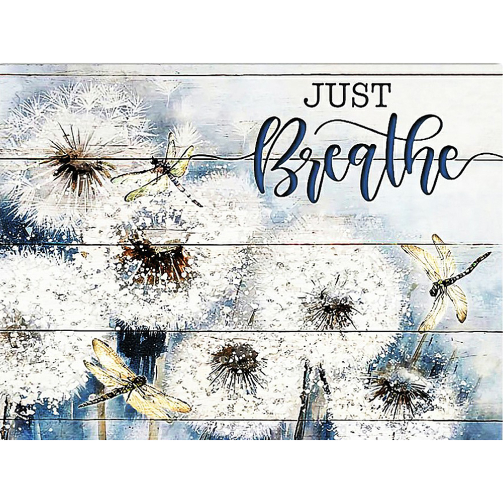 

(Multi-Size) Dandelion - Round/Square Drill Diamond Painting, Round diamond 30*40cm, 501 Original