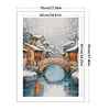 Winter-14CT Stamped Cross Stitch 70*95cm(Big Size) tapestrymarket