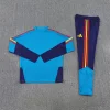 Spain 26-27 1/4 Zip Training Tracksuit Orchid Blue Chandal